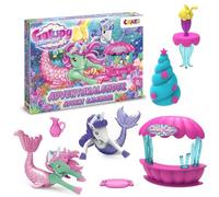 CRAZE Calendario De Adviento Con Juguetes, Galupy Mermaid, Sirenas Para Niñas, Sorpresas Y Regalos De Navidad Para Niños