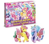 CRAZE Calendario de Adviento GALUPY RAINBOW para Niñas y Niños - Calendario de Navidad Unicornio con Figuras exclusivas Galupy