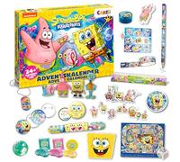 Craze Calendario de Adviento Infantil Bob Esponja - Calendario de Adviento para Niños y Niñas con Juguetes y Accesorios de Bob Esponja