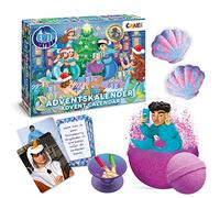 Craze Calendario de Adviento para niños, Estrella de Tiktok Emir Bayrak Mermaid Calendario de Navidad para niños con Bombas de baño INKEE, Compund Mix y Contenido Exclusivo, Sirenas