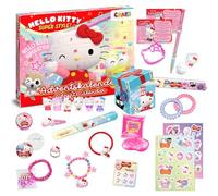 CRAZE Hello Kitty Calendario de Adviento con Juguetes y Accesorios para Niños y Niñas - Calendario de Navidad con 24 Sorpresas de Hello Kitty