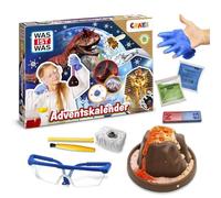 CRAZE WAS IST WAS Science Calendario de Adviento 2026 Niños - Calendario de Adviento de juguete con experimentos para niños, calendario de Navidad para niñas y niños a partir de 8 años