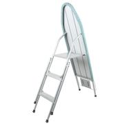 Crc Tabla de Planchar y Escalera - Multifunción | Franquihogar Menaje - 2 en 1, Compacta y Resistente