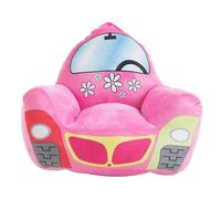 Creaciones Llopis Sillón Infantil para Niños y Niñas - Sillón Infantil Cómodo y Seguro, con Diseños de Vehículos (Flores Rosa)
