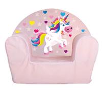 Creaciones Llopis Sillón Infantil para Niños y Niñas - Sofá Infantil Acolchado con Varios Diseños adorables - Fabricado en España (Unicornio Rosa)