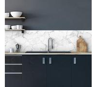 CREARREDA Panel Protector Antisalpicaduras Cocina Adhesivo de Pared 100% Made in Italy con Tinta No Tòxica, Ignìfuga y Resistente al Agua Vinilos adhesivo Cocina y Baño