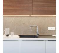 CREARREDA Panel Protector Antisalpicaduras Cocina Adhesivo de Pared 100% Made in Italy con Tinta No Tòxica, Ignìfuga y Resistente al Agua Vinilos Adhesivo Cocina y Baño