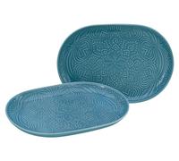 Creatable, 21625 Serie Orient Mandala - Vajilla de 2 piezas (porcelana), apta para lavavajillas y microondas, fabricado en Europa