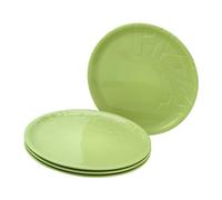 Creatable, 21670 Serie Gourmet - Juego de 4 platos para pizza (porcelana, apto para lavavajillas y microondas), fabricado en Europa