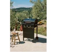 Create - Barbacoa De Gas 9kw De 3 Quemadores Y Mesa Abatible - Bbq Gas Burner