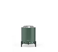 CREATE/Fire Pit Compact/Brasero de sobremesa Exterior de pellets Verde Sage/Sin Humo, 1.5kW, Llama Regulable, fácil de Transportar