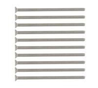 Create idea 10pcs Tornillos Phillips Avellanados de Acero Inoxidable M5X100 Tornillos de Repuesto de Acero Inoxidable 304 Compatible con UPVC Manija para Automóvil Marino