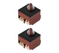 Create idea 2 Piezas de Repuesto para Interruptor de Amoladora Angular 650621-4 Compatible con Makita 9553NB 9554 9555 9557HN 9557HB 9558NB PJ7000 GA4530