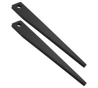 Create idea 2 Uds. Deriva Cónica de Acero Negro con Alto Contenido de Carbono para Manguitos Taladro Torno Morse Taper MT3 190x25x6mm para Prensas de Taladro Taladros Radiales