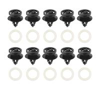 Create idea 30 Clips para Panel de Puerta de Coche con sellador 8E0868243 compatibles con A4 A3 B6 B7 11 mm Agujeros para Tarjetas de Puerta de Coche