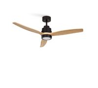 CREATE - Ventilador de Techo 40W Silencioso Ø132 cm, 6 velocidades, Función invierno/verano - Motor Negro - WIND STYLANCE