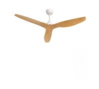 CREATE - Ventilador de techo 40W silencioso Ø132 cm, con o sin LUZ, Color motor Blanco, Material Aspas ABS - WIND BALANCE