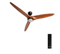 CREATE - Ventilador de techo 40W silencioso Ø152 cm, 100% madera - WIND CENTURY