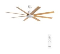 WIND INDUSTRIAL - Ventilador De Techo 40W Silencioso Varios Tamaños Sin Luz