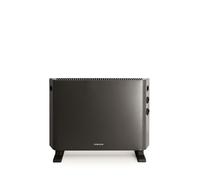 CREATE/WARM HANDY/Convector calefactor aire negro/Función ventilador y aire caliente. hasta 20m². 4 modos. ligero. silencioso bajo consumo. 57x 23x43 cm. 2000W