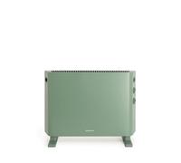 CREATE/WARM HANDY/Convector calefactor aire verde sage/Función ventilador y aire caliente, hasta 20m², 4 modos, ligero, silencioso, bajo consumo, 57x 23x43 cm, 2000W