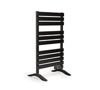 CREATE / Warm Towel 500W / Toallero eléctrico Negro con Patas / 103x5x55 cm/para Suelo o Pared. Temporizador. Pantalla LCD. bajo Consumo