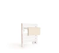 CREATE/Warm Towel Mini/Toallero Eléctrico de Suelo o Pared Blanco sin Patas con Estante 1 Barra / 52,3x8x55,8cm / Bajo Consumo, secatoallas, silencioso, Ultrafino, 150 W