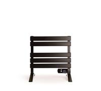 CREATE / Warm Towel Mini/Toallero Eléctrico de Suelo o Pared Negro con Patas / 58,4x41x55,8cm / Bajo Consumo, secatoallas, silencioso, Ultrafino, 150 W