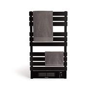CREATE / WARMTOWEL Pro/Toallero eléctrico con Calefactor y WiFi Negro / 101x13x55cm / 1500W, 2 potencias, estancias hasta 12m², tecnología PTC