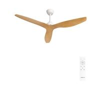 WIND BALANCE - Ventilador De Techo 40W Silencioso Ø132 Cm Sin Luz
