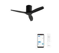 WIND CALM - Ventilador De Techo 40W Silencioso Con Aspas De ABS Técnico Varios Tamaños Sin Luz