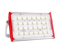 CREATESTAR Focos LED Exterior 100W, 10.000 lúmenes Proyector LED Exterior IP66 Impermeable foco exterior de Floodlight foco blanco frío de 6500K, luz de inundación para almacén garaje jardín patio