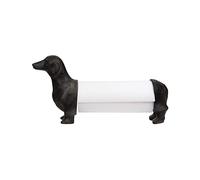Creative Co-Op Dachshund Dog - Soporte para Toallas de Papel, Color Bronce