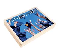 Creative DECO A4 Caja Madera con Tapa Personalizada con Foto | Regalo | 34 x 25,3 x 5,3 cm | Documentos Decoración Papeles Cartas Almacenaje Decoupage Herramientas Objetos de Valor Juguetes Navidad