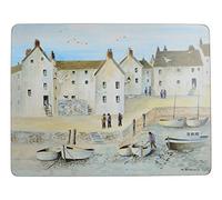 Creative Tops «Cornish Harbour», Juego de 4 manteles Individuales con Base de Corcho, 30 x 22,8 cm (12' x 9')