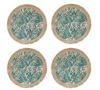 Creative Tops - Juego de 4 salvamanteles, arpillera