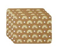 Creative Tops - Juego de 4 salvamanteles, Corcho