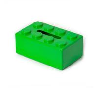 Creativo bloque de construcción caja de pañuelos montado en la pared escritorio organizador de almacenamiento material ABS baño sala de estar oficina ahorro de espacio dispensador decorativo hogar