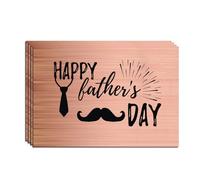 Creatorally 4 Hojas De Plástico ABS, Hoja Carteles Bricolaje 30 X 20 Cm, Panel Grabable Para Carteles Personalizados, Pintura Corte Artesanal De 1,3 Mm De Grosor (Negro sobre Rosa Cepillada Mate)