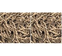 Creavvee Embalaje de regalo, papel triturado, protección y decoración, 200 g, marrón, 2028 (Paquete de 2)