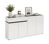 Credenza 2 estantes en madera melaminada
