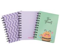 CRELANDO® Cuadernos (Abeja/morado A6)