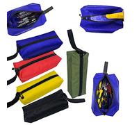 Cremalleras utilidad impermeable lienzo bolsa multicolor/Pequeña tornillos clavos herramienta organizador vacías resistente/mini vacío