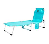 CREVICOSTA QUALITY MARK MARCAS DE CALIDAD - Aquarius 2012 - Tumbona de Playa Plegable, reclinable y de 4 Posiciones (Turquesa)