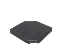 CREVICOSTA QUALITY MARK MARCAS DE CALIDAD - Base de Sombrilla de Exterior Universal 25 kg. Base de Cemento recubierta de plastico