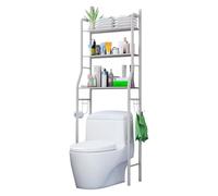 CREVICOSTA QUALITY MARK MARCAS DE CALIDAD - Estantería sobre Inodoro WC - 160 x 50 x 26 cm (Blanco)