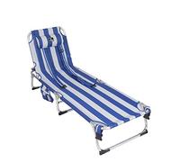 CREVICOSTA QUALITY MARK MARCAS DE CALIDAD - Prestige 2012 - Tumbona de Playa Plegable, reclinable y de 4 Posiciones (Marinera)