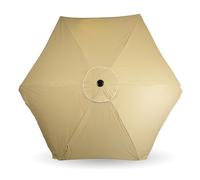 CREVICOSTA QUALITY MARK MARCAS DE CALIDAD - Sombrilla/Parasol redonda 300 cm Ø (Beige)