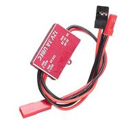 CRFFZ Regulador de potencia UBEC en miniatura de 3 A, capacidad de corriente 7-28 V a 5 V/13-28 V a 12 V para accesorios de instalación, disipación de calor UBEC