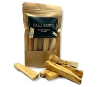 CRIGEMA - Palo Santo de madera de Perú - 3 postes de ~10 x 1 x 1 cm / 5-7 g el uno - Primera calidad - Incienso natural para purificación (3 palos)